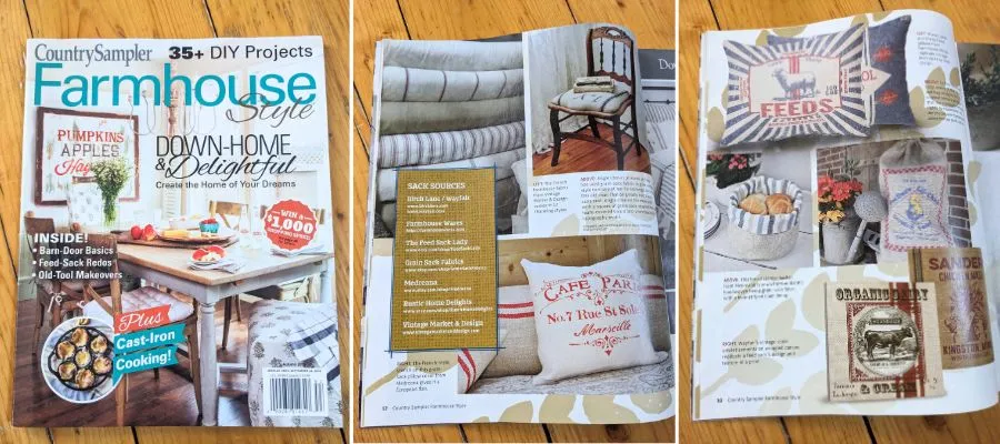 Medreana featured in Country Sampler Farmhouse Style